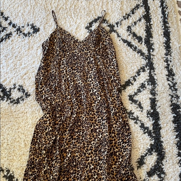 Wild Fable Leopard Midi Dress Size XL - Picture 3 of 6